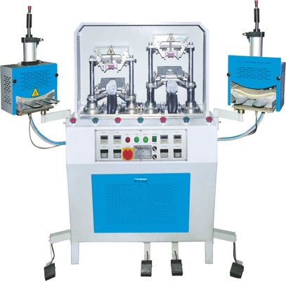  Shoe Shaping Machine For Toe Cup Moulding With 2 Coolers and 2 Heater