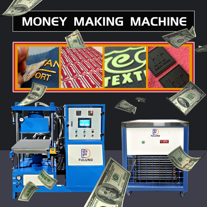 Hydraulic Rubber Mold Vacuum Vulcanizing Press Machine Semi Automatic