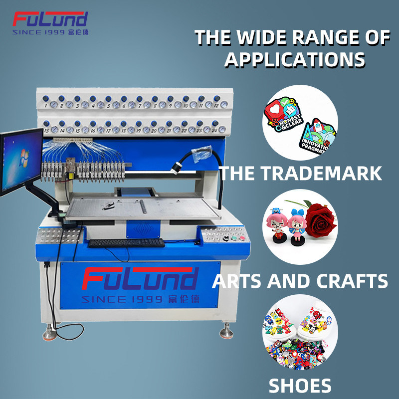 For Making Sandal Silicone Glue Dispensing Machine To Make Rubber Fridge Magnets